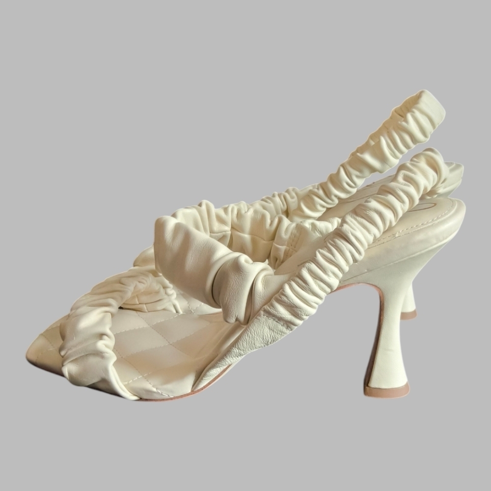 Sam Edelman Cream Heels Size 8.5 Woman’s - Picture 3 of 10